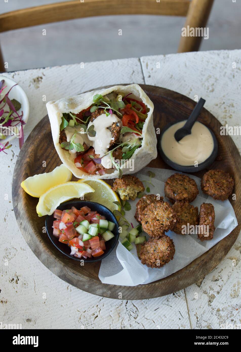 Falafel Stockfoto