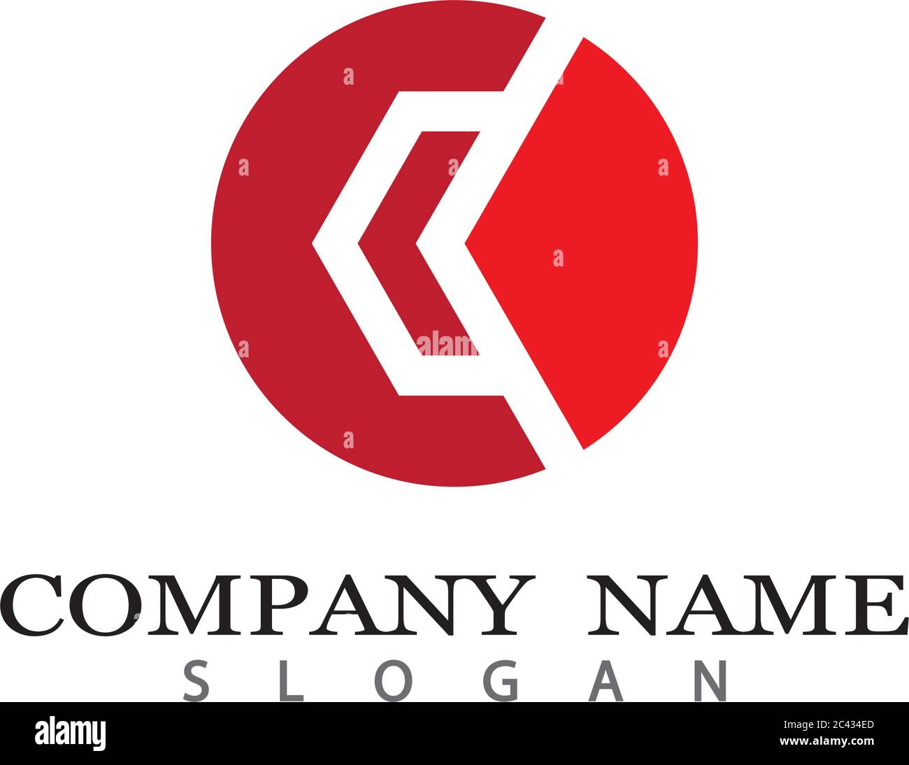 Pfeile vector illustration symbol Logo Template Design Stock Vektor