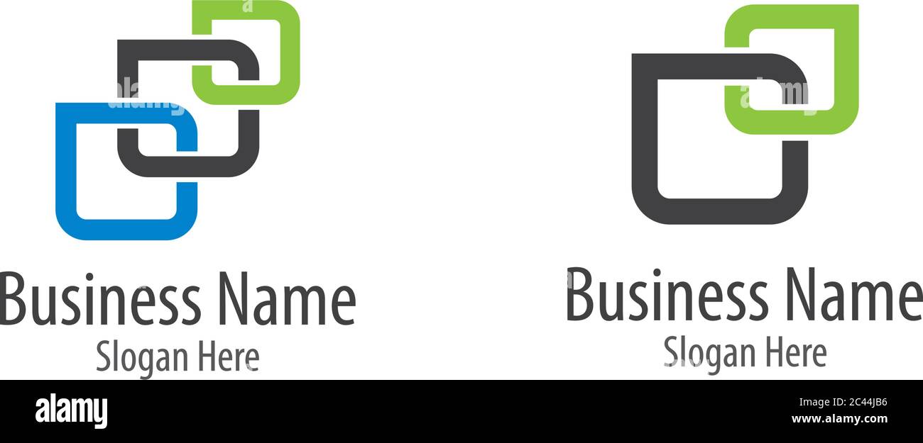 Corporate Logo Vorlage Vektor Symbol Illustration Design Stock Vektor