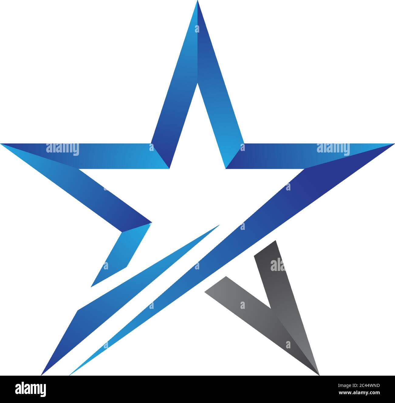 Star Logo Vorlage Vektor icon Abbildung design Stock Vektor