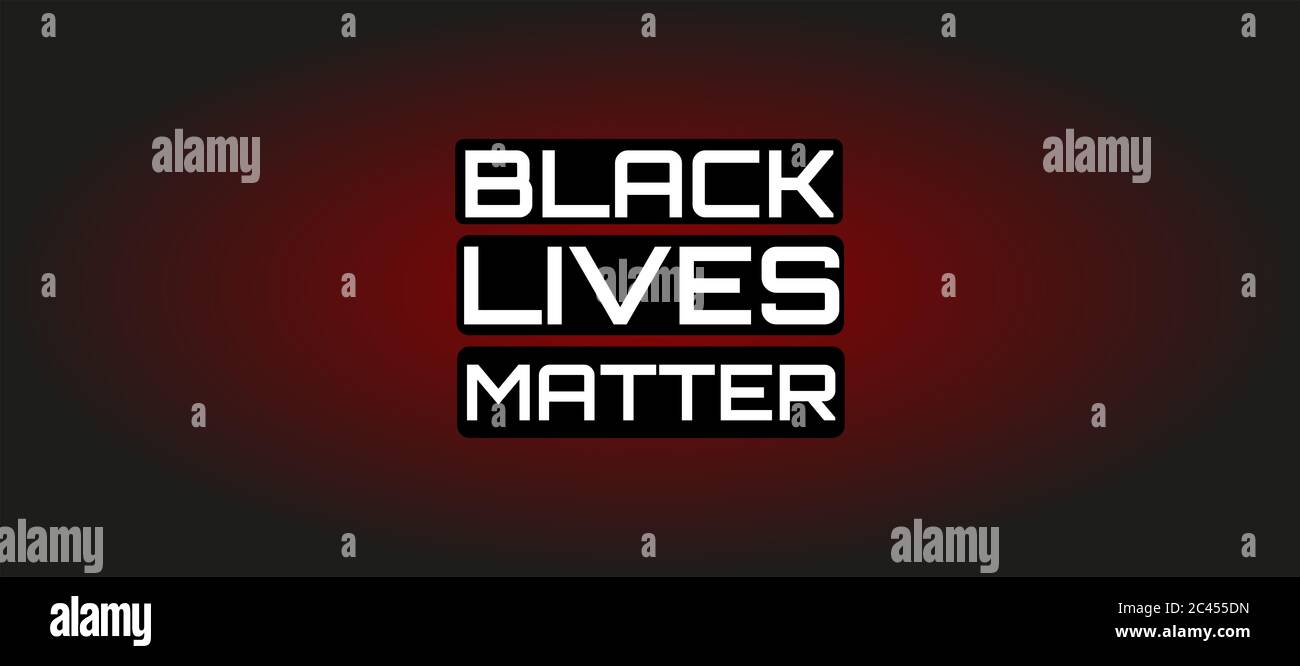 Schwarze Leben sind wichtig, ich kann nicht atmen. Protestbanner über das Menschenrecht schwarzer Menschen in den USA. Schwarze Leben Sind Wichtig. Amerika. Stockfoto