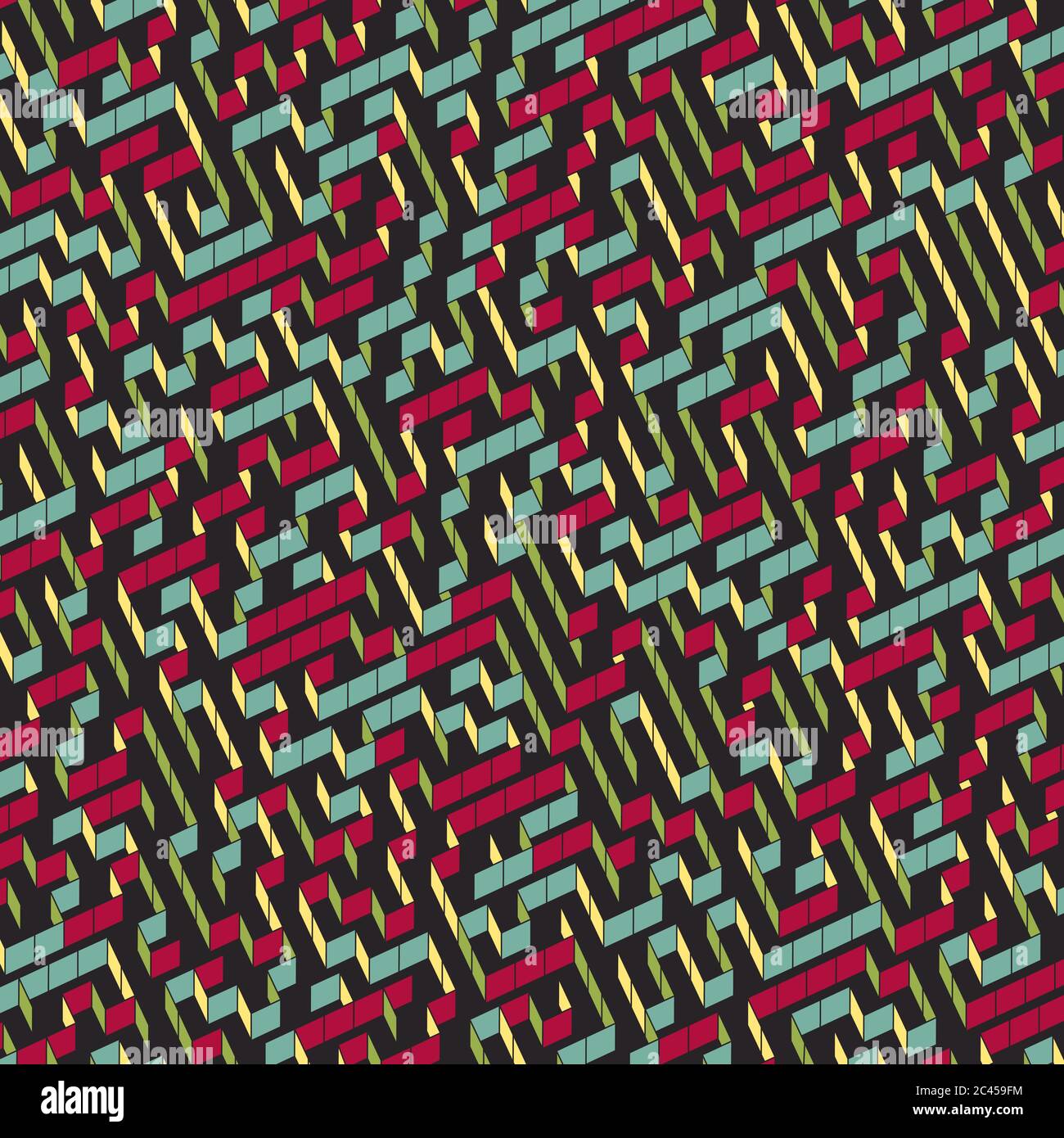 Labyrinth. Vektor-Illustration des Labyrinths. Stock Vektor