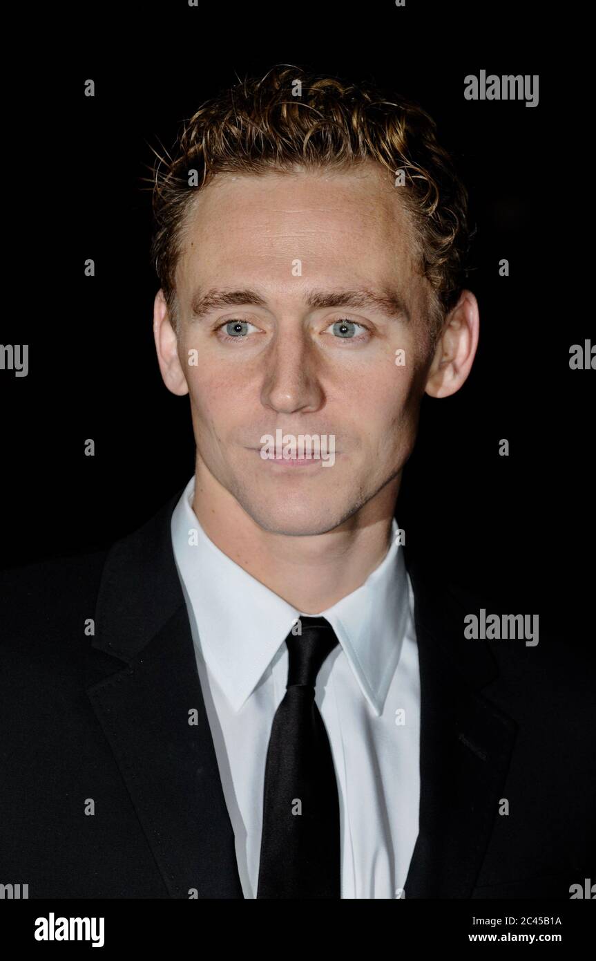 Tom Hiddleston. Eröffnungsgala von 'Niever Let Me Go'. BFI London Film Festival, London. GROSSBRITANNIEN Stockfoto