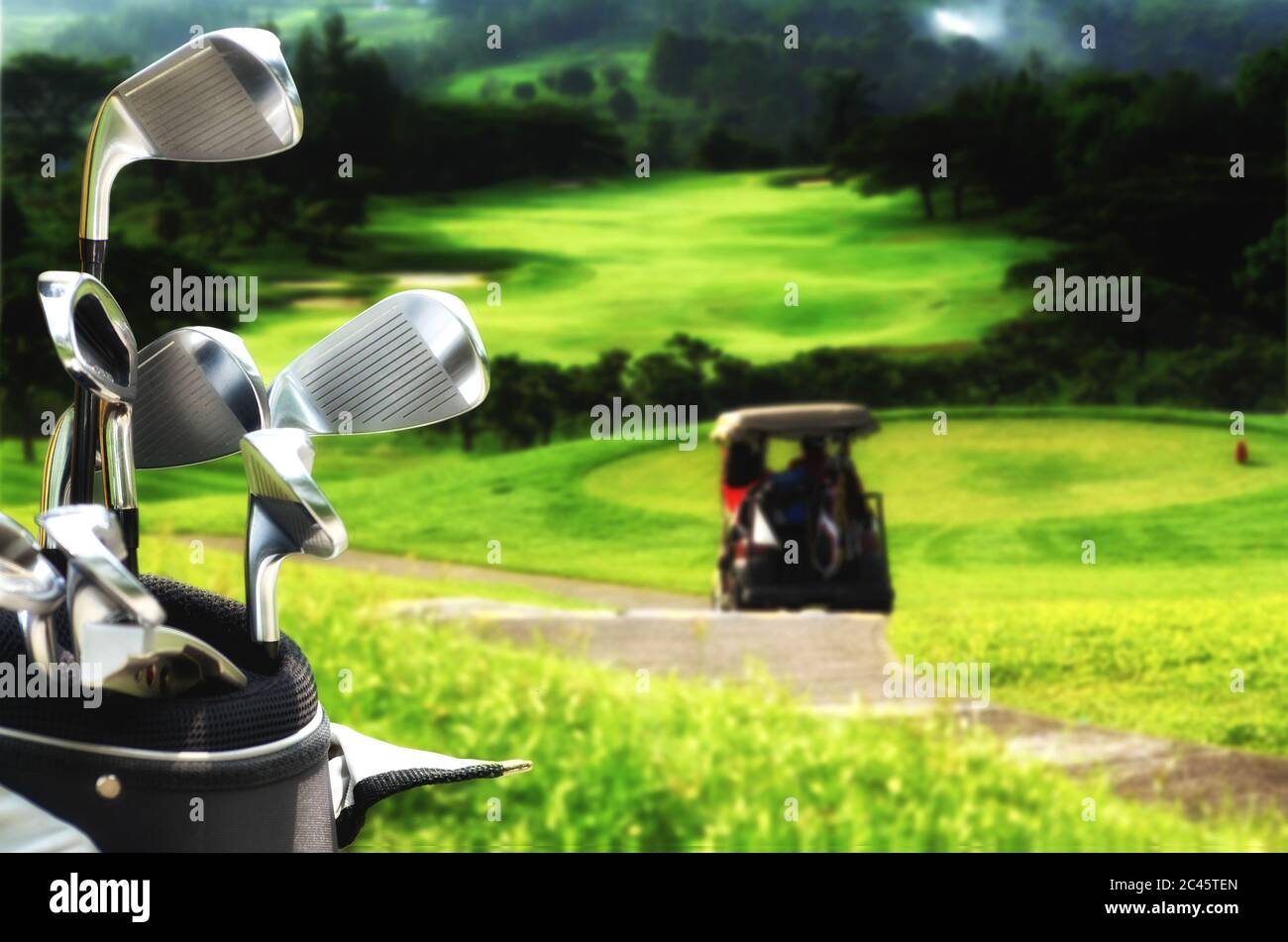 Beste Golf Bilderserie Stockfoto