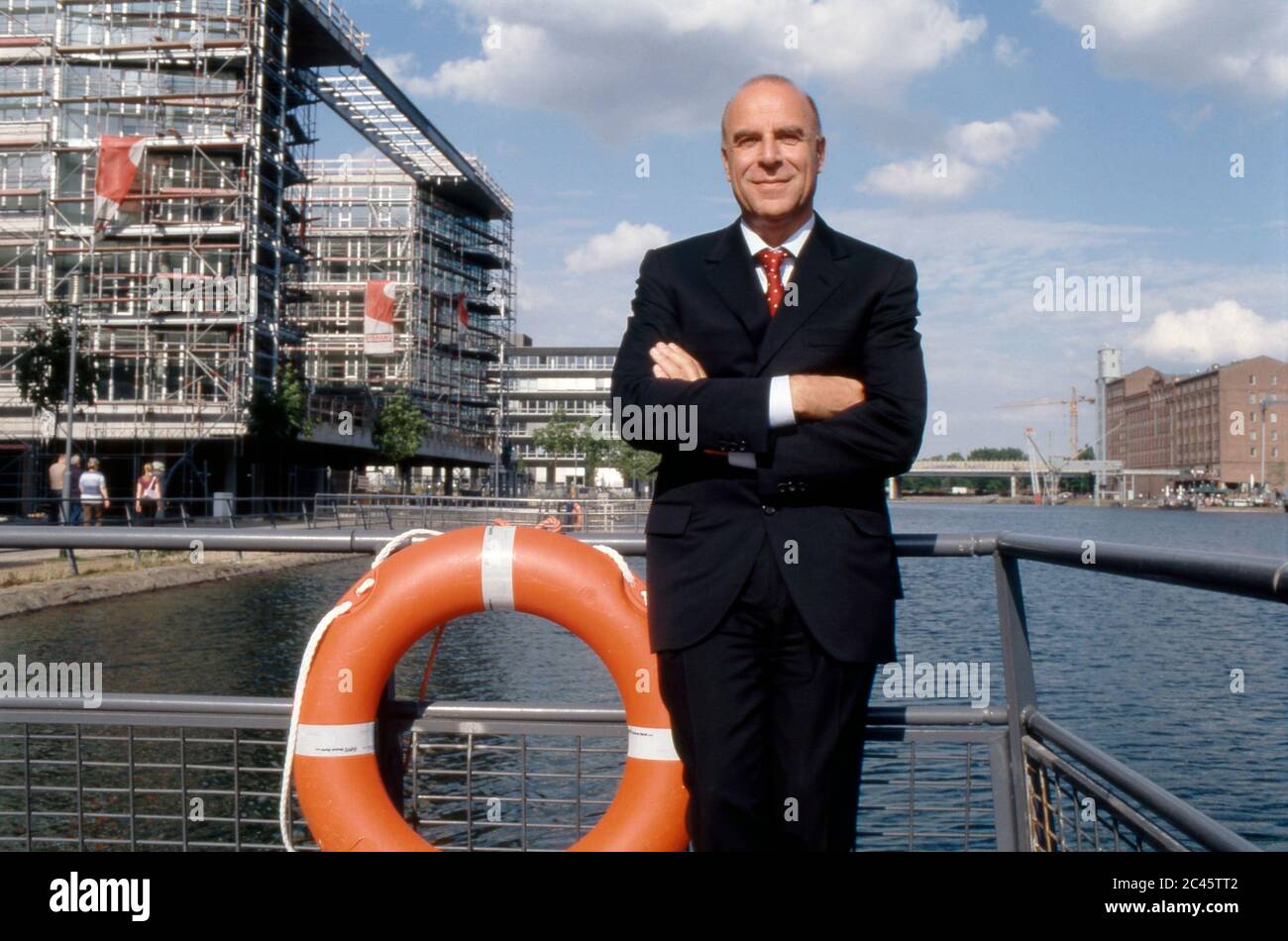 Willi Verhuven - Geschäftsführer Alltours in Duisburg Stockfoto