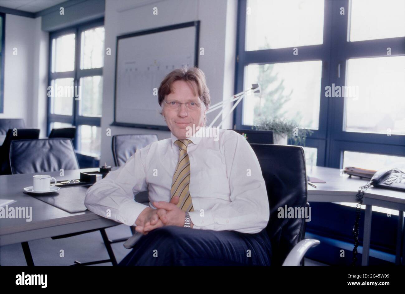 Klaus Dieter Frers - Vorstandsvorsitzender der Paragon AG. Stockfoto