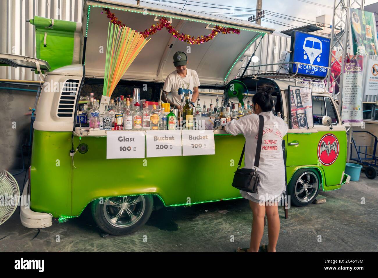 Thailand, Phuket, 15. April 2020: Stockfoto