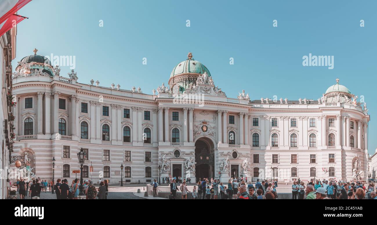 Hofburg, Hofburg, Kaiserappartements Stockfoto