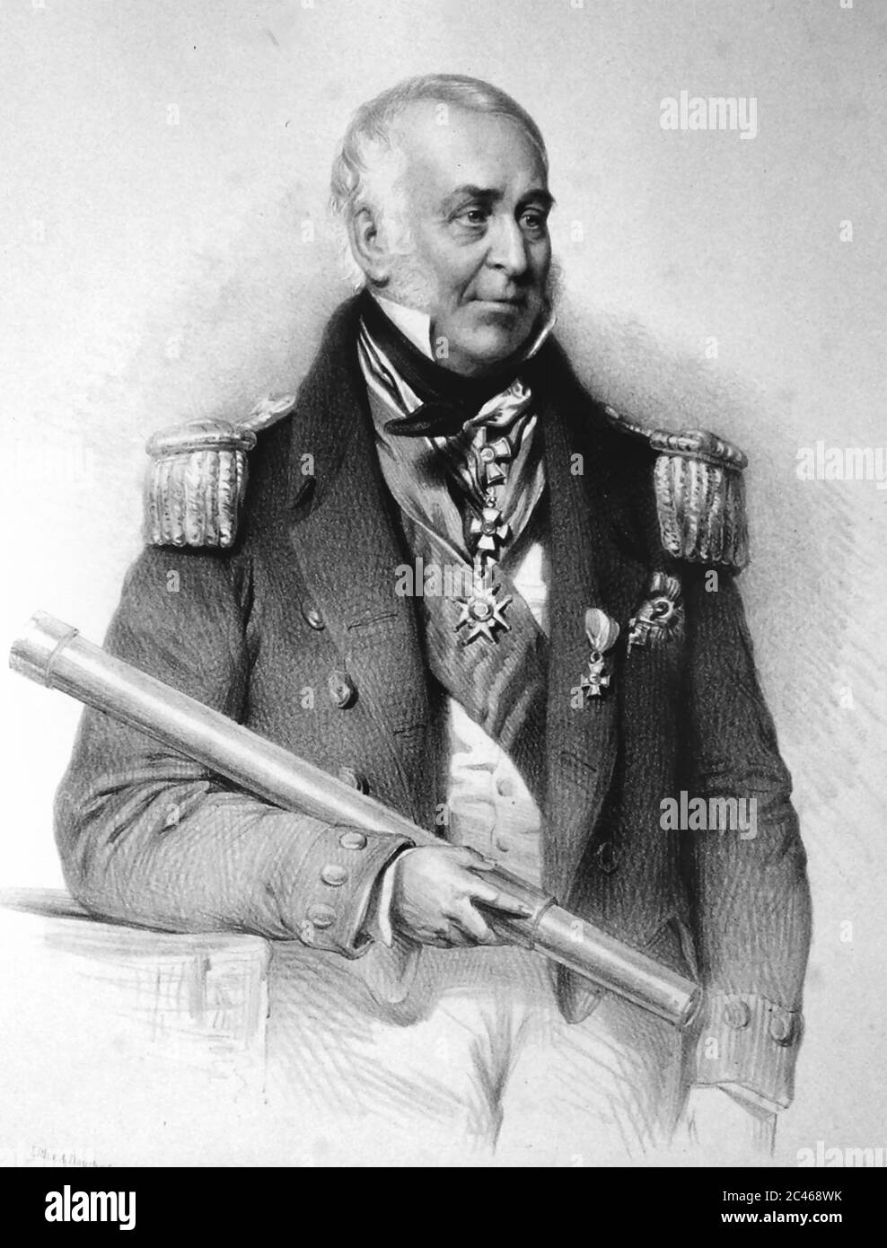 CHARLES NAPIER (1786-1860) Senior English Royal Navy Officer und Politiker Stockfoto