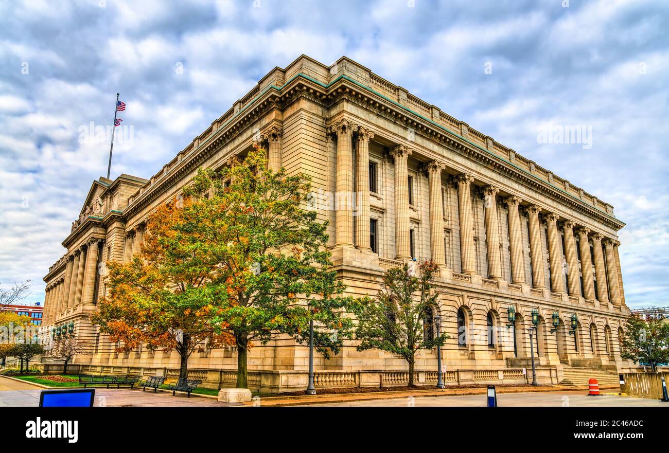Cuyahoga County Courthouse in Cleveland, Ohio Stockfoto