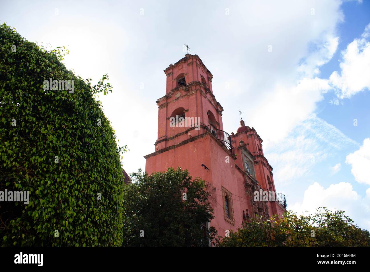 Kirche in queretaro, Mexiko Stockfoto