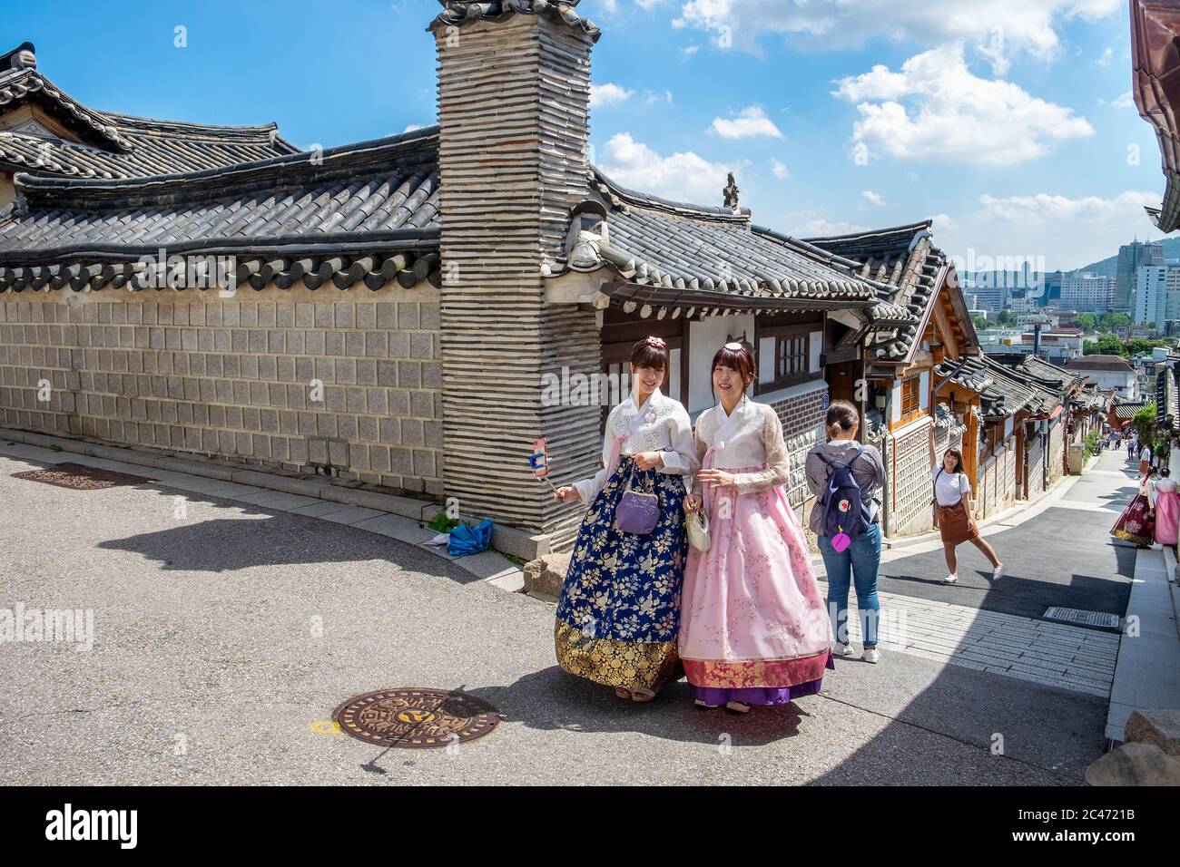 Besuch der Stadt Seoul, Korea Stockfoto