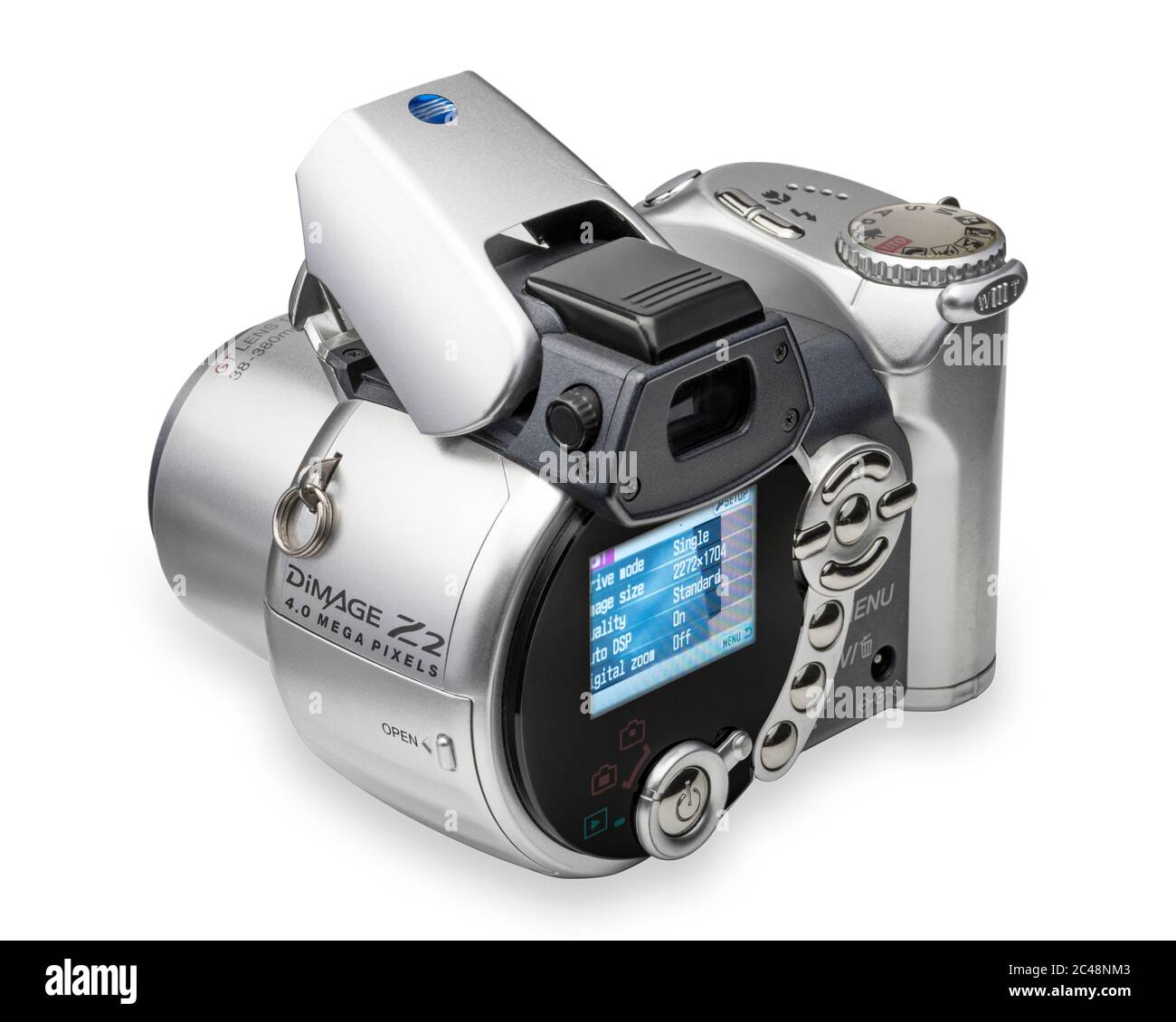 KONICA MINOLTA DIMAGE Z2 4.0 Mega Pixel Digitalkamera Vintage Konica
