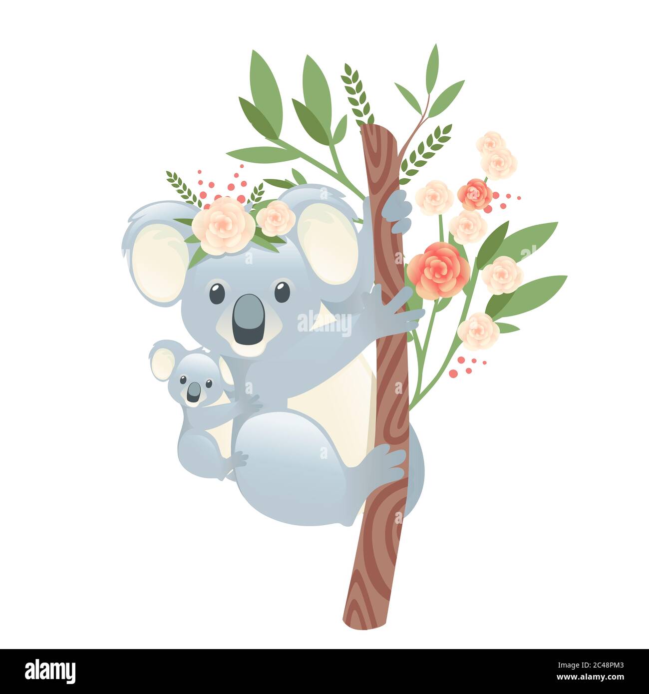 Коала рисунок