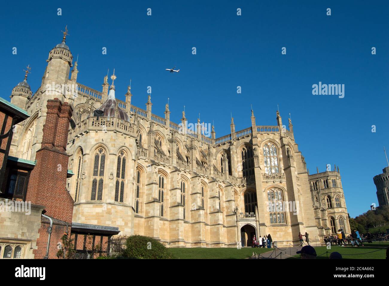 St.-Georgs Kapelle, Windsor Castle, England Stockfoto