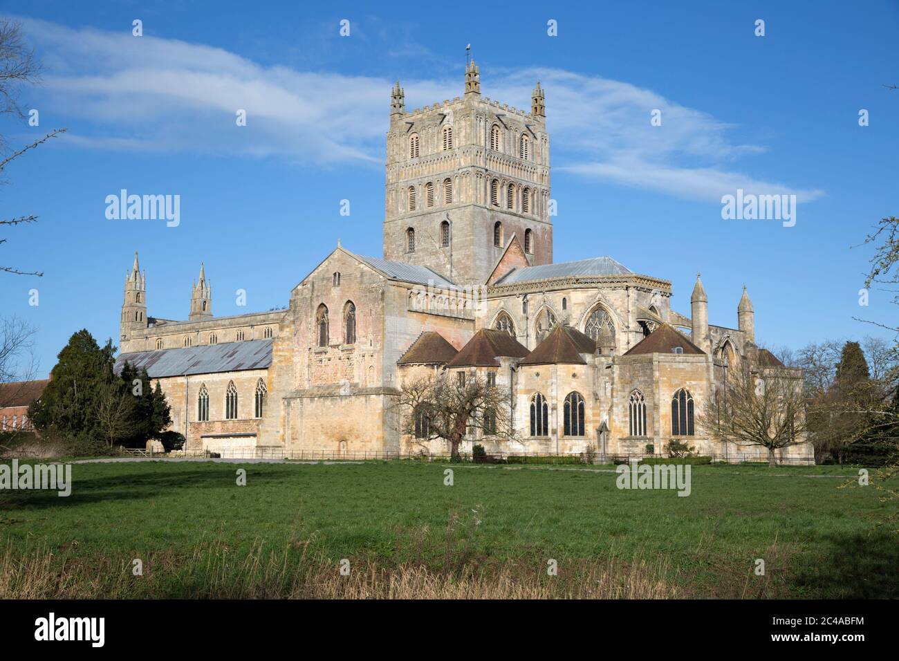 Abbey Church of St Mary the Virgin (Tewkesbury Abbey) Stockfoto