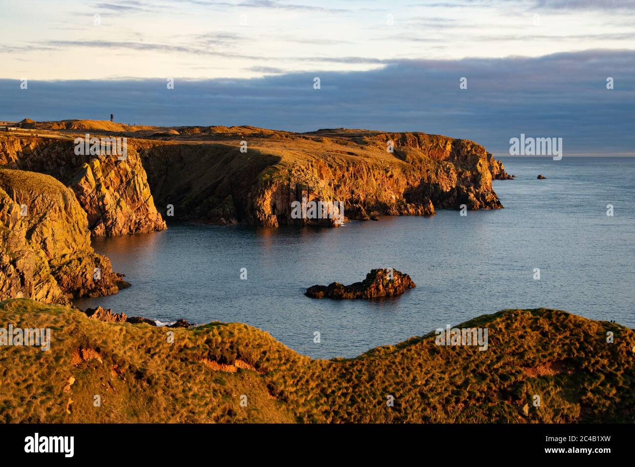 Bullers of Buchan, in der Nähe von Cruden Bay, Aberdeenshire Stockfoto