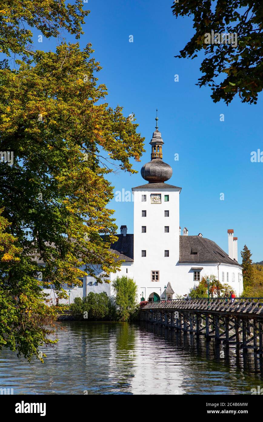 Schloss Ort in Gmunden, Traun, Salzkammergut, Oberösterreich, Oedterreich Stockfoto