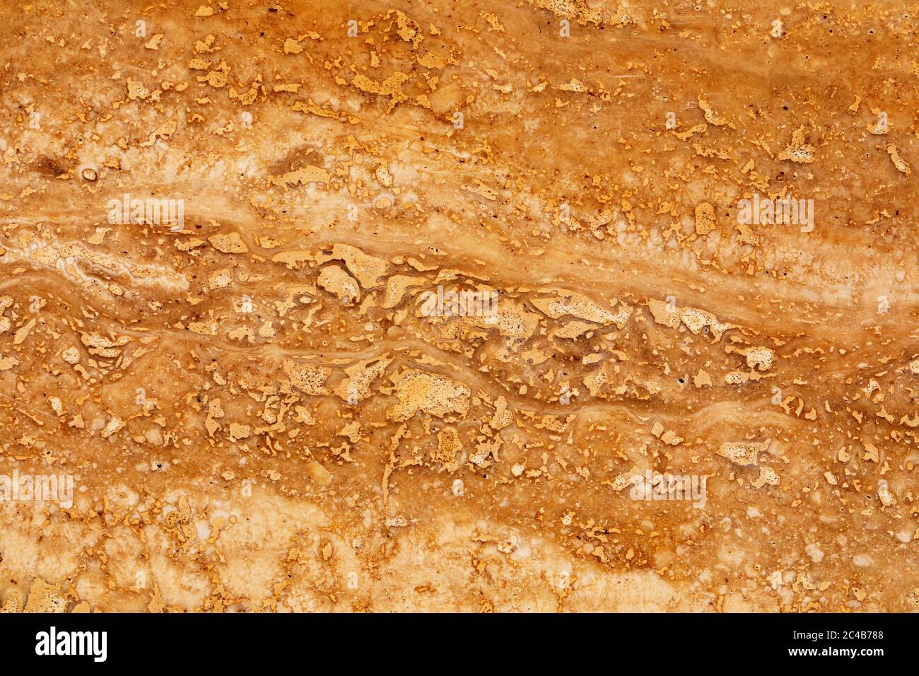 Braune Marmorstruktur, Steinstruktur, glatte Oberfläche Stockfoto