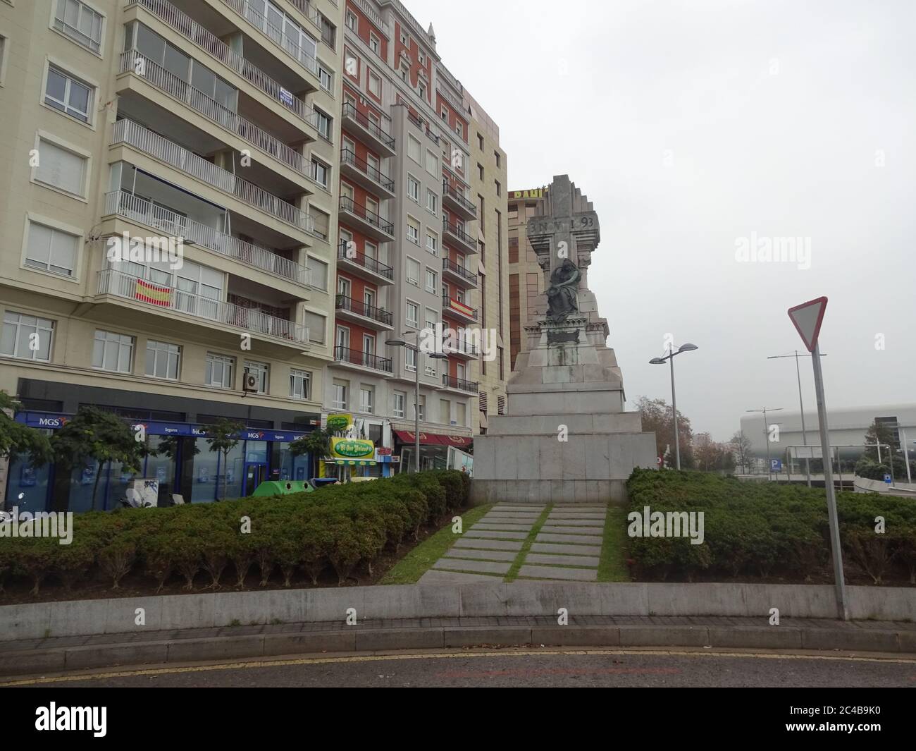 Kantabrien ist ein Teil von Spanien. Santander ist sehr schön. Sie können Bucht, Kathedrale, Magdalena Halbinsel und andere Orte zu besuchen Stockfoto