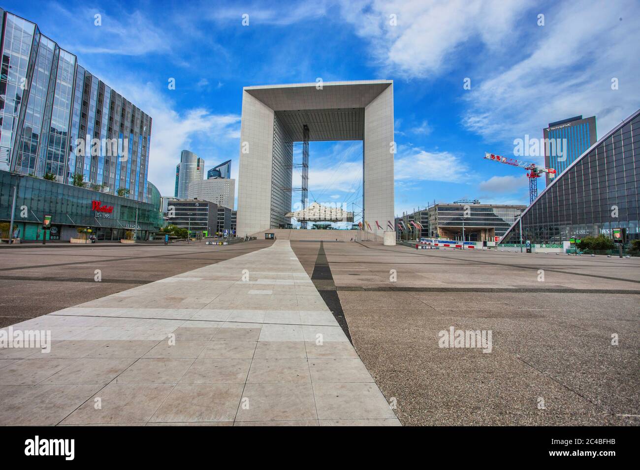 Paris, la défense Stockfoto