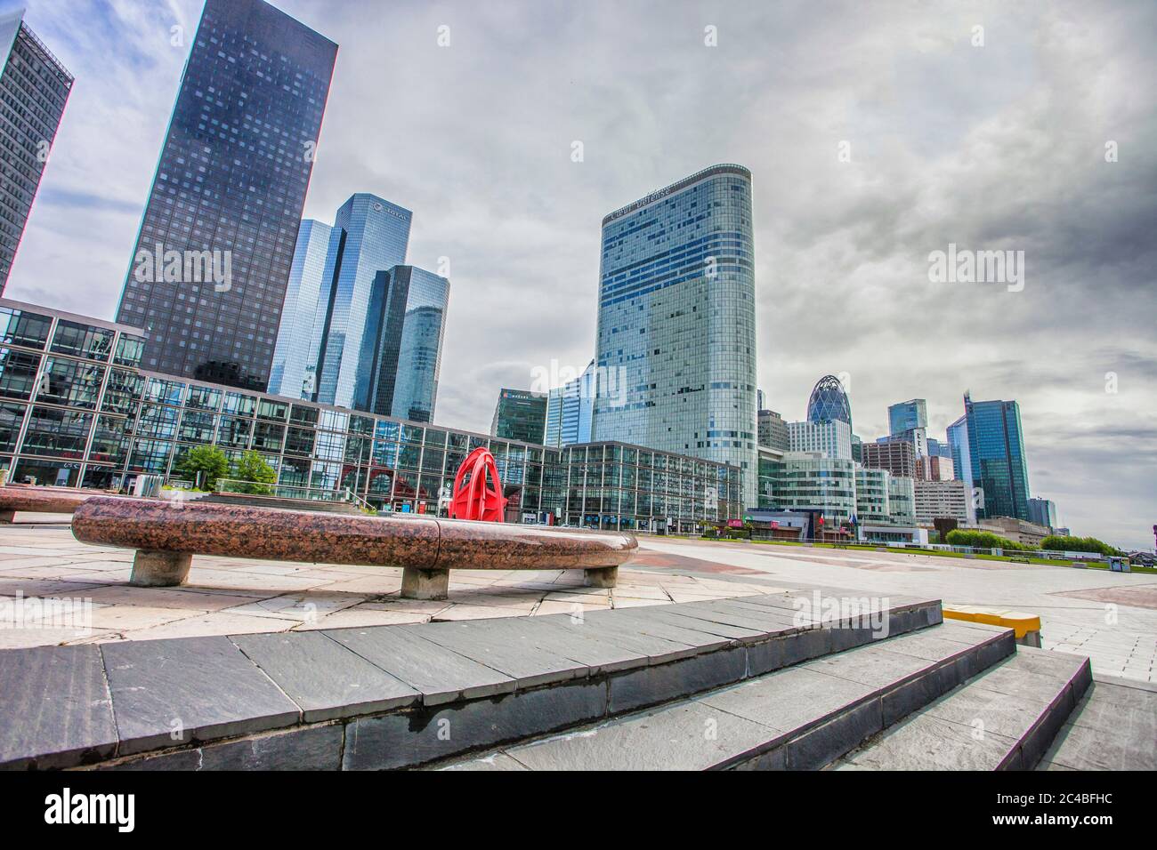 Paris, la défense Stockfoto