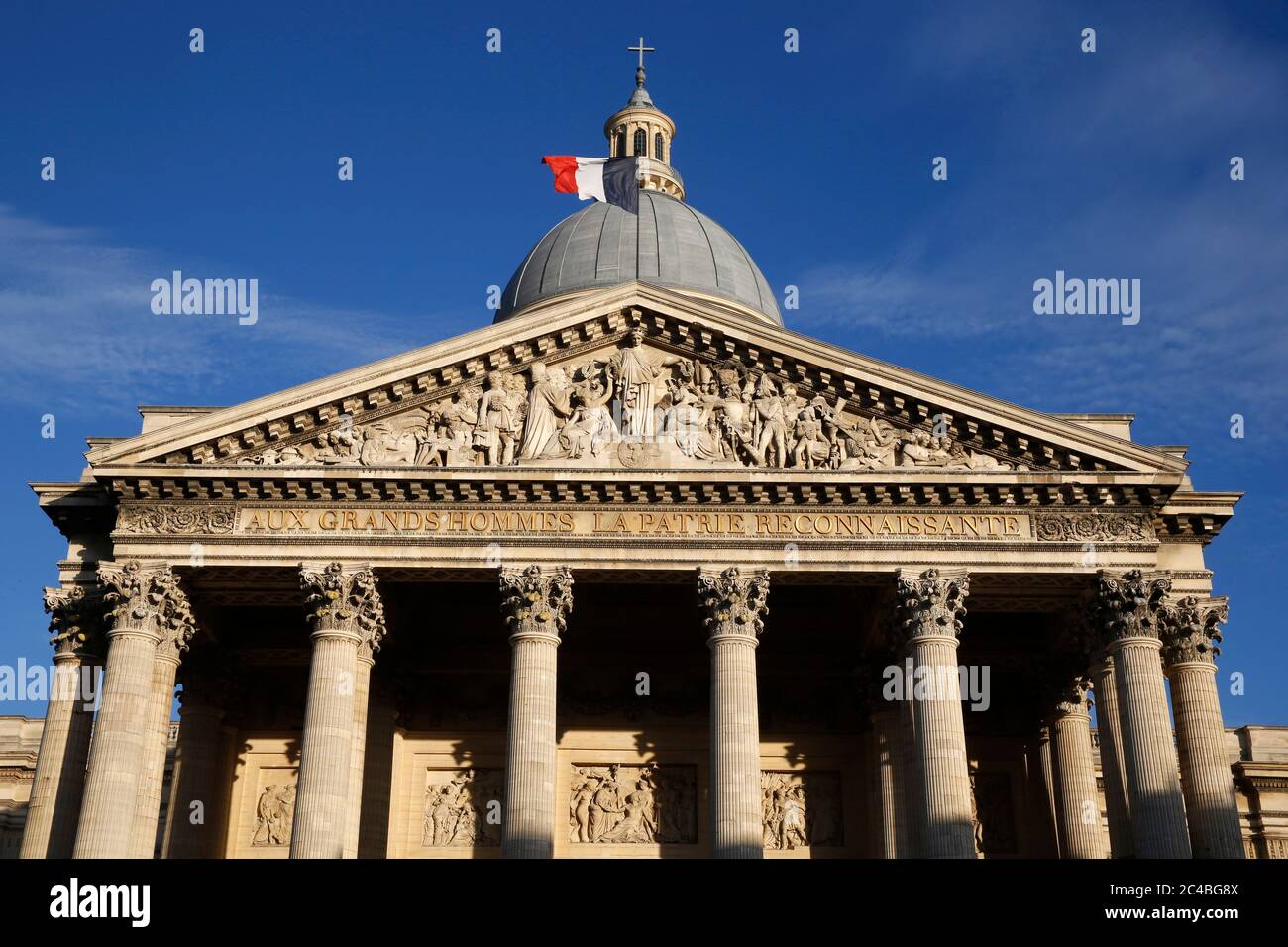 Das Pantheon, paris, frankreich Stockfoto