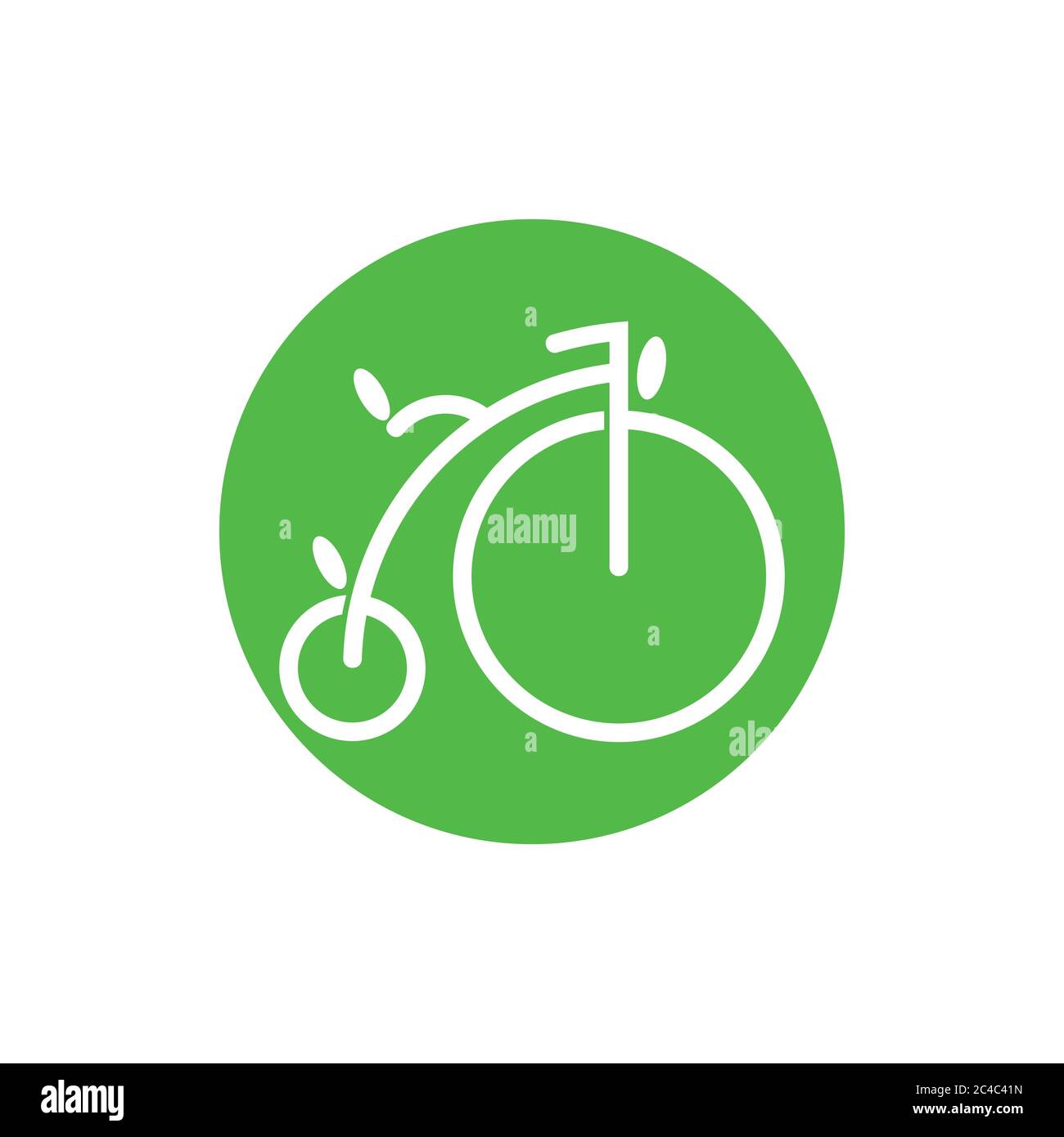 Bike-Vektor mit alten Modesymbolen Stock Vektor Bike-Vektor mit alten Modesymbolen Stock Vektor