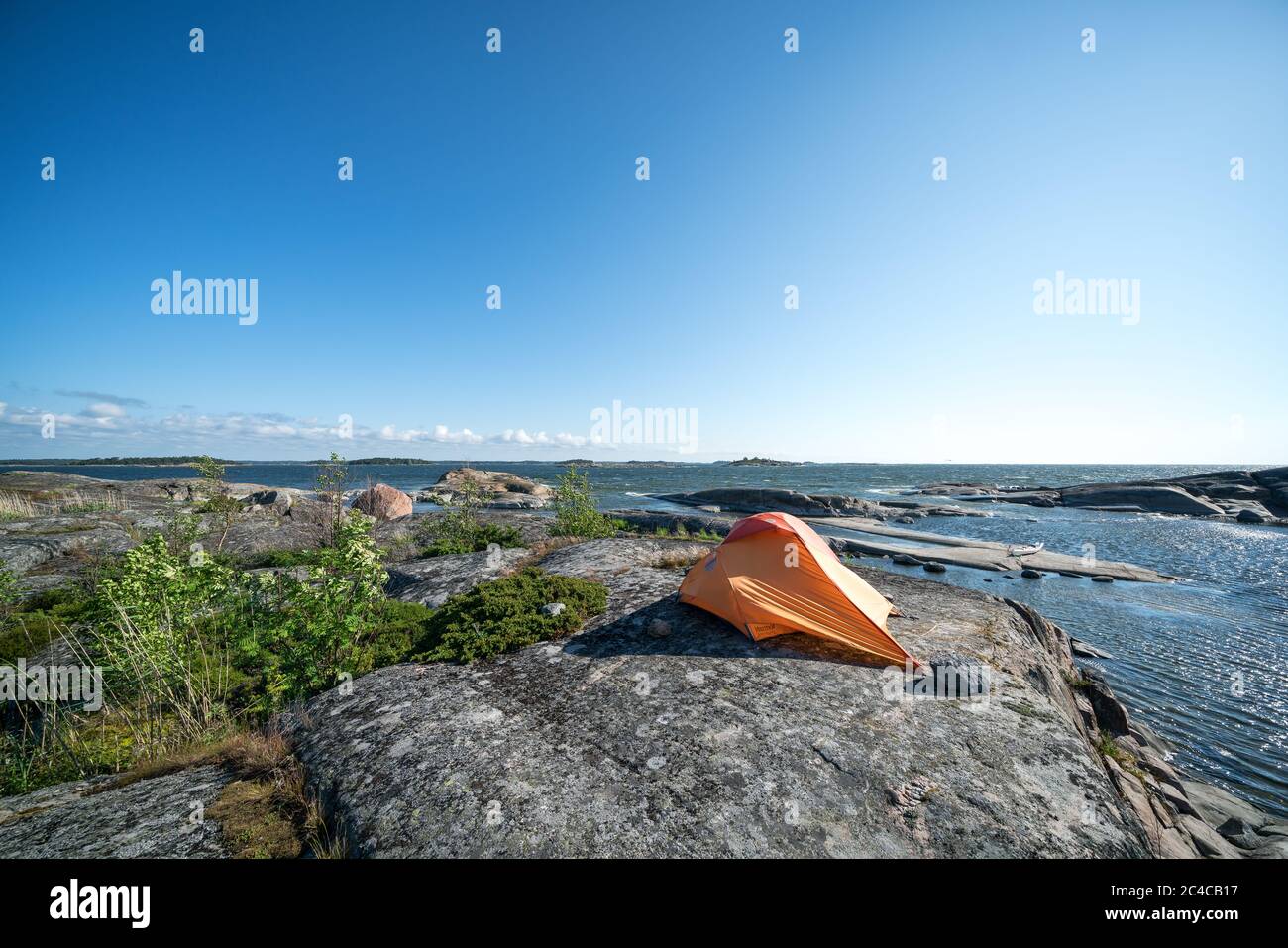 Söderskär Insel, Kirkkonummi, Finnland Stockfoto