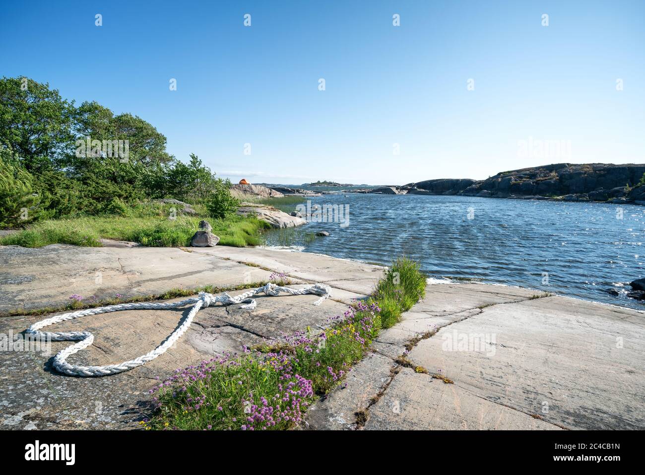 Söderskär Insel, Kirkkonummi, Finnland Stockfoto