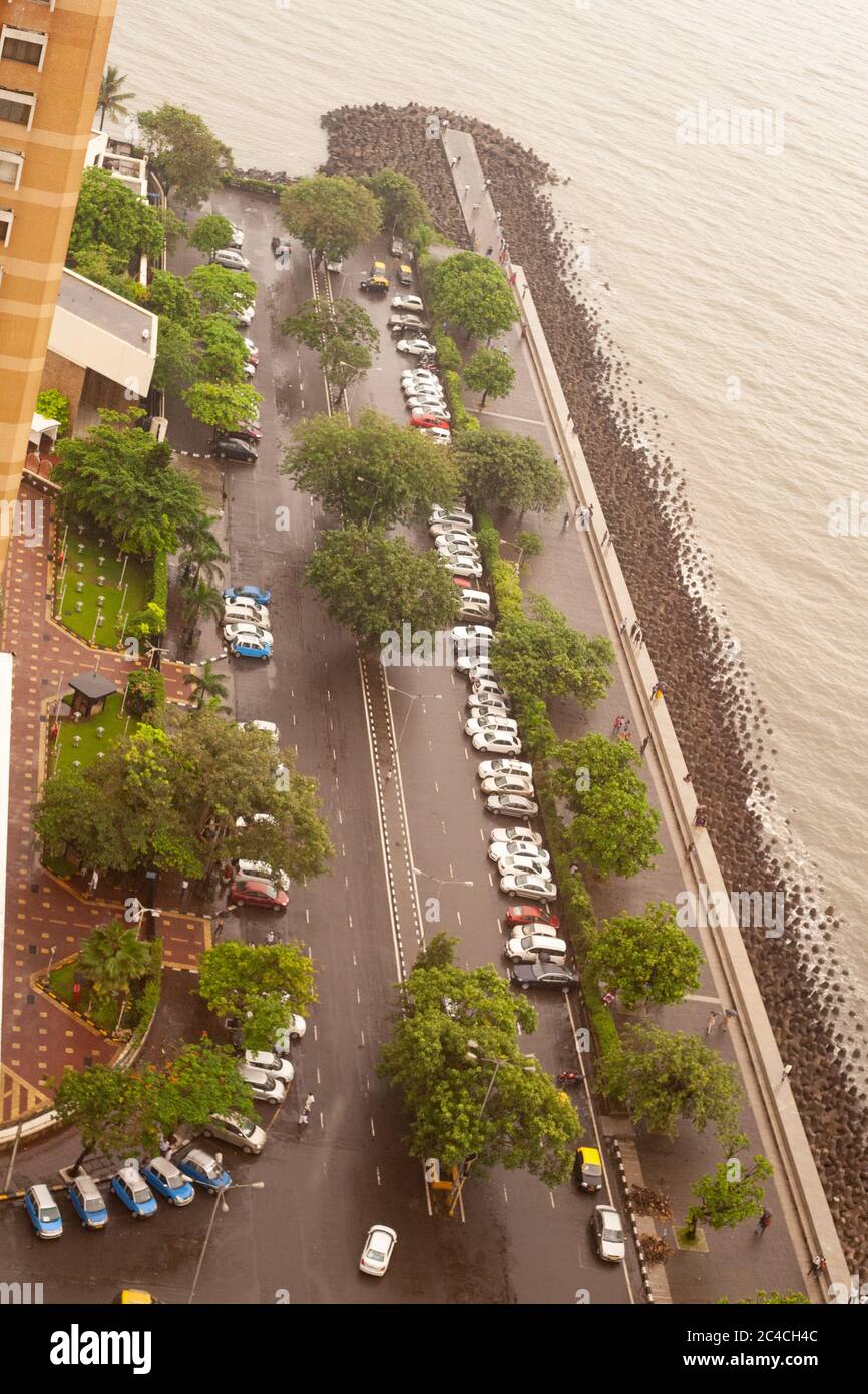 Tipp von Nariman Point Mumbai Stockfoto