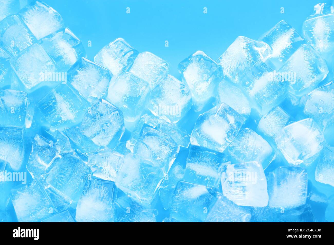 Sommer blau Eis Block abstrakt oder rein natürlichen Wasser Textur Hintergrund Stockfoto