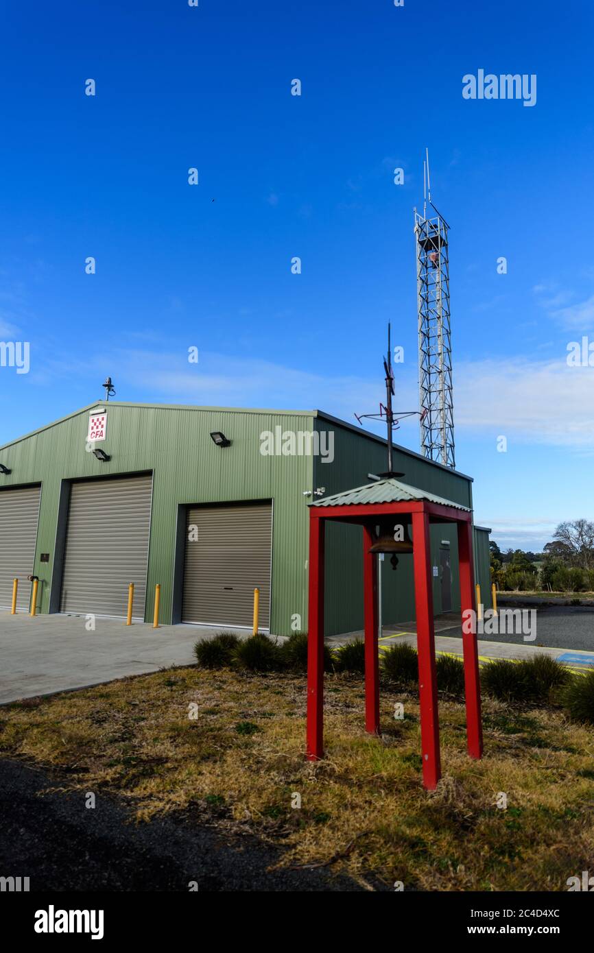 1. Juli 2020 die Country Fire Authority Victoria fusioniert mit der Melbourne Fire Brigade und wird zur Fire Rescue Victoria Stockfoto