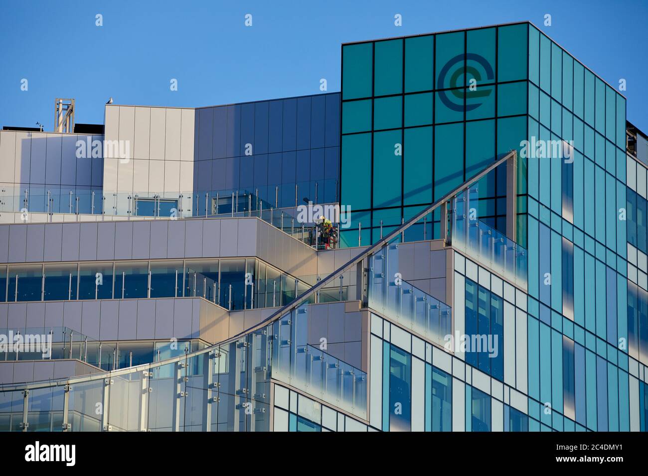 Moderne Erweiterung des Royal Liverpool Hospital Stockfoto