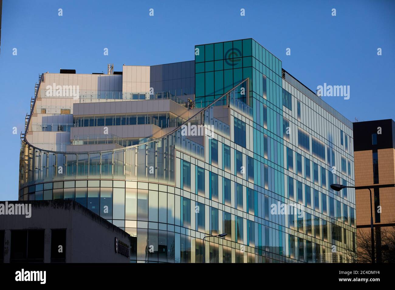 Moderne Erweiterung des Royal Liverpool Hospital Stockfoto