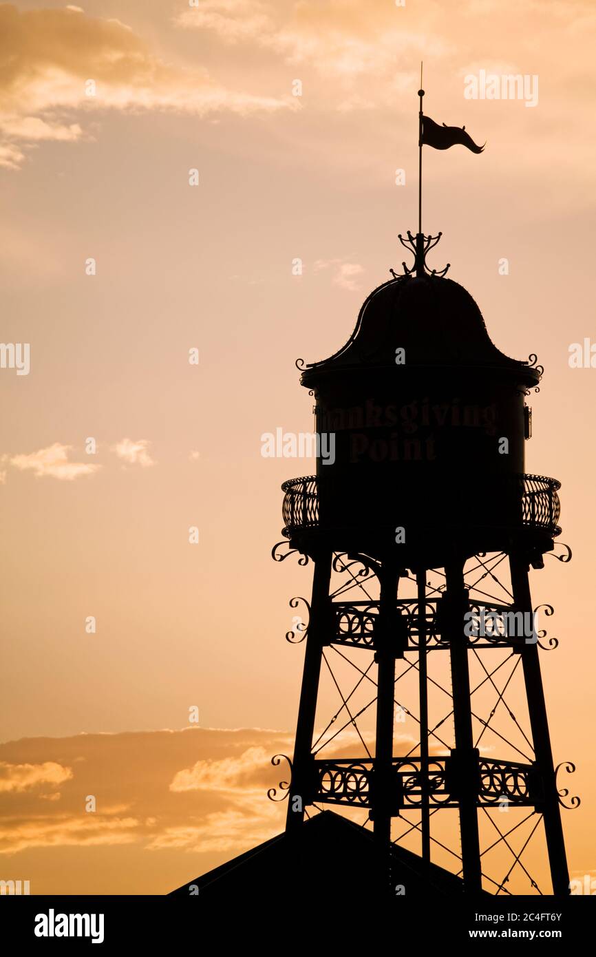 Wasserturm in Thanksgiving Point, Lehi City, Utah, USA, Nordamerika Stockfoto