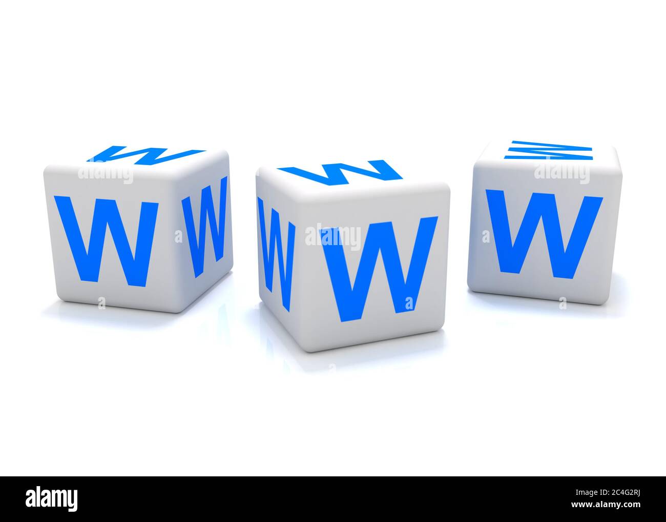 World Wide Web-Symbol Stockfoto