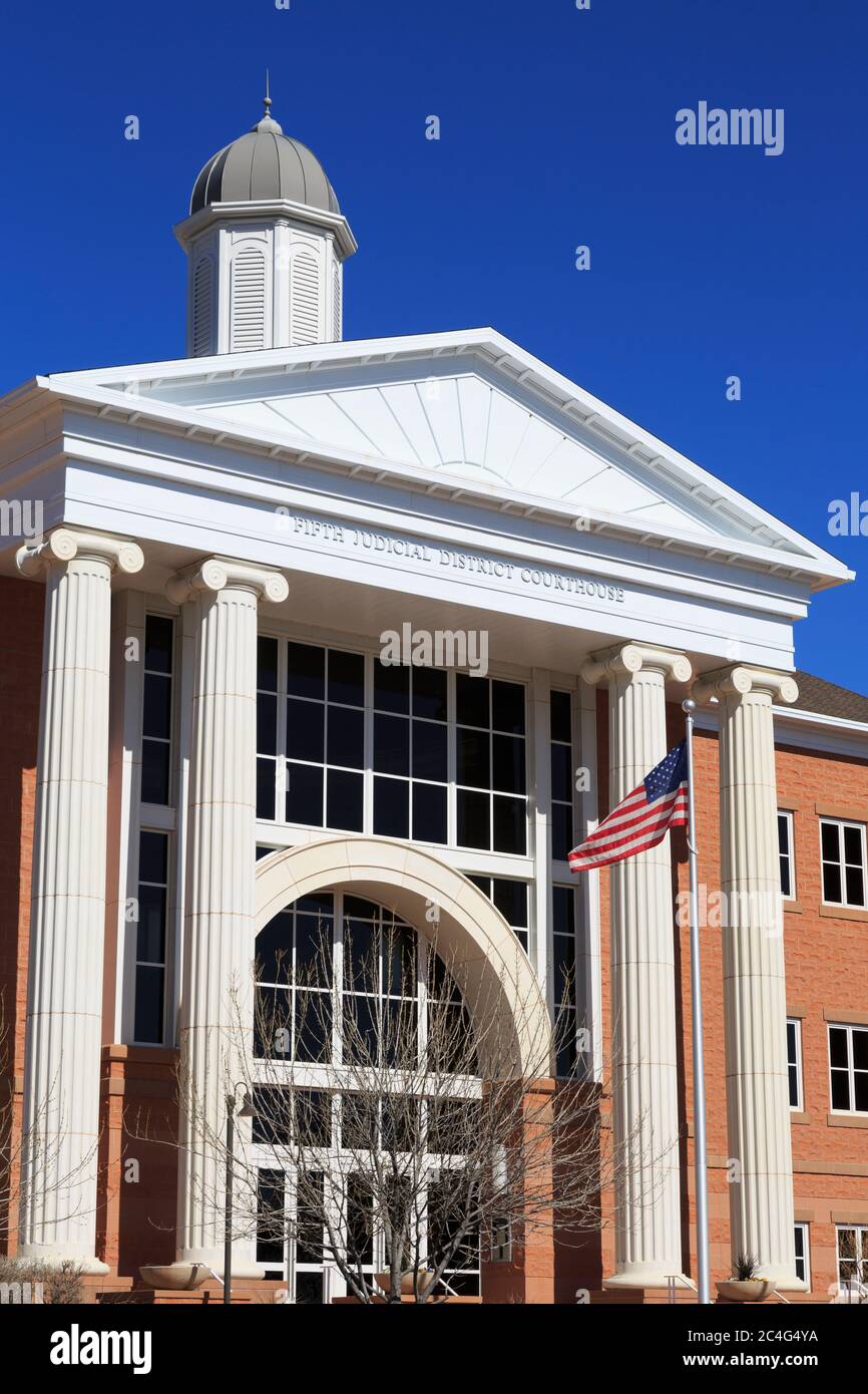 Fünftes Gericht des Gerichtsbezirks, St. George, Utah, USA Stockfoto