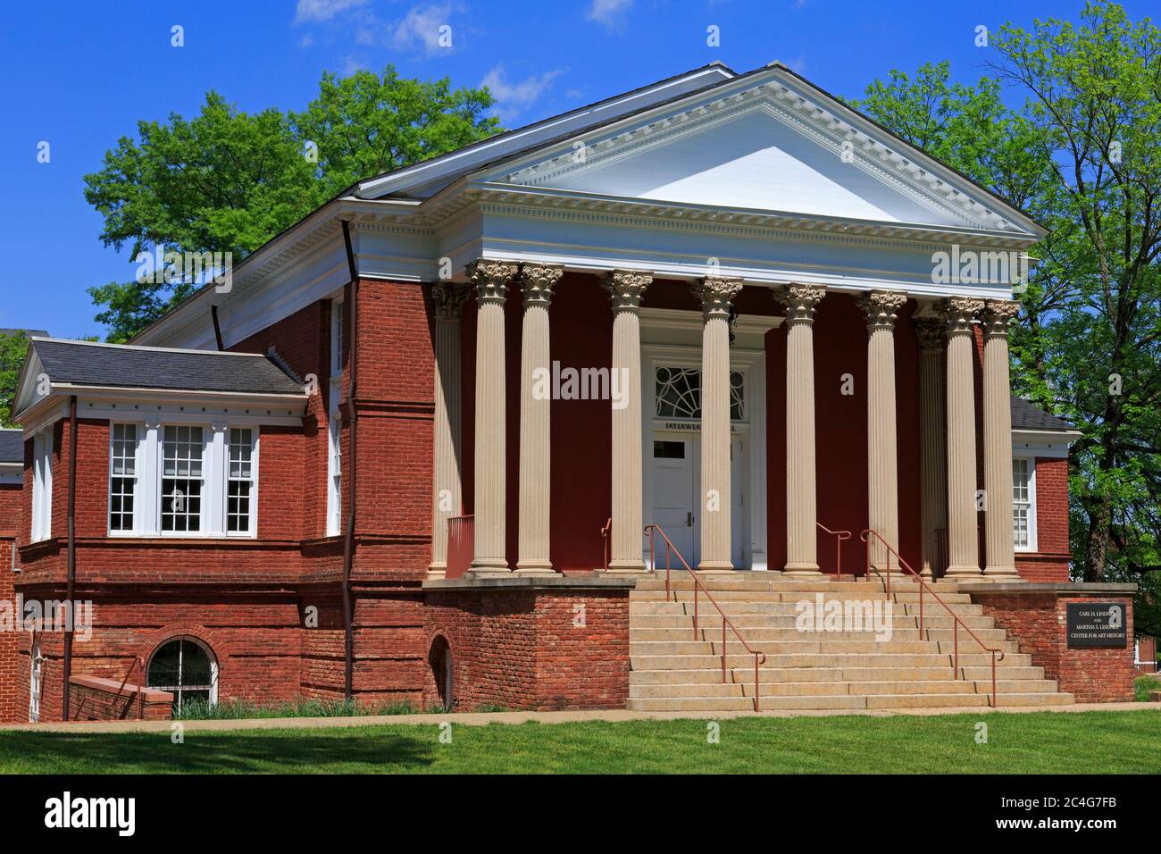 Zentrum für Kunstgeschichte, Universität von Virginia, Charlottesville, Virginia, USA Stockfoto