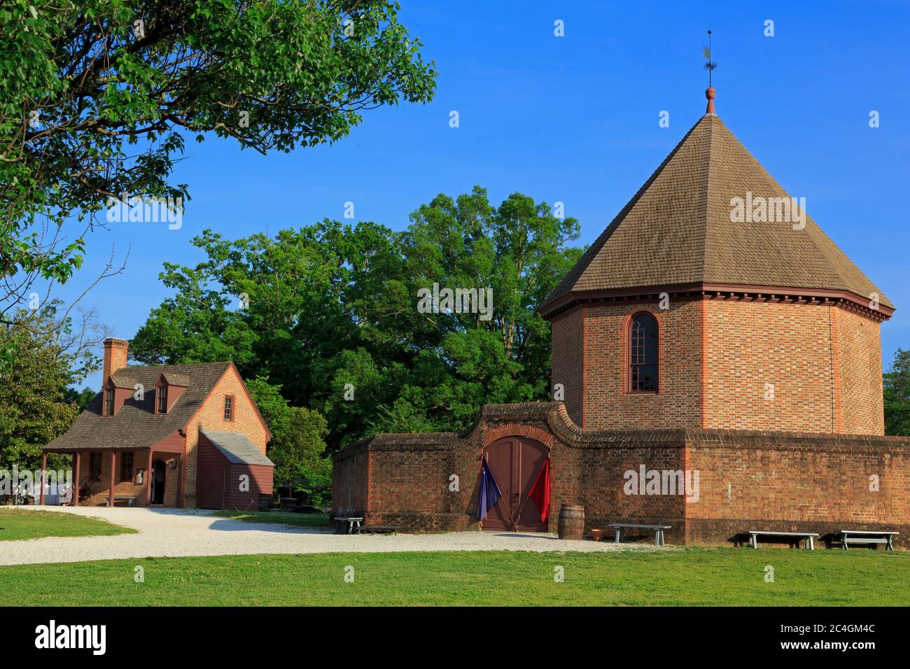 Colonial Williamsburg, Virginia, USA Stockfoto