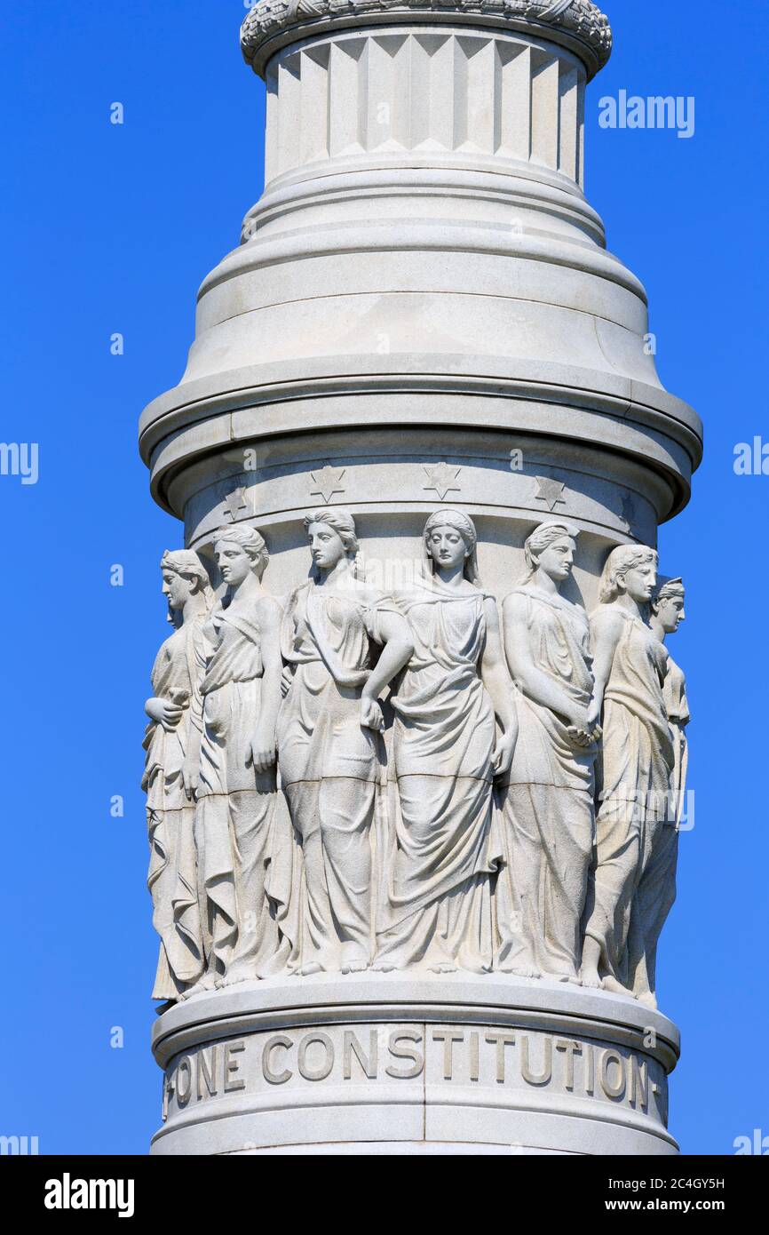 Victory Monument, Yorktown, Virginia, USA Stockfoto