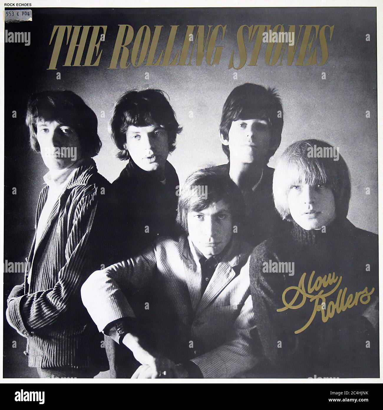 Rolling Stones Slow Rollers Ballads Con Le Mie 12'' Vinyl Lp - Vintage Record Cover Stockfoto
