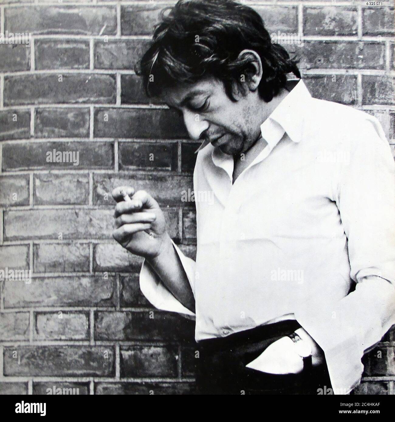 Serge Gainsbourg Histoire De Melody Nelson Album Cover 12'' Lp Vinyl - Vintage Record Cover 02 Stockfoto