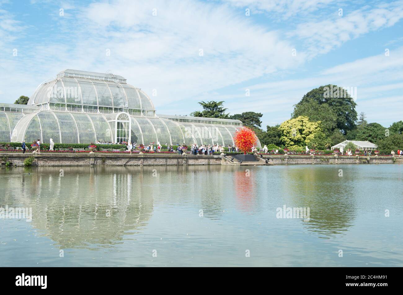 The Palm House, Kew Gardens, England, Großbritannien Stockfoto