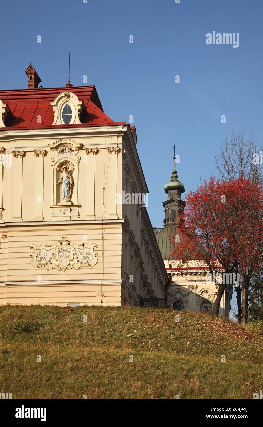 Orden des St. Elisabeth Krankenhauses in Cieszyn. Polen Stockfoto