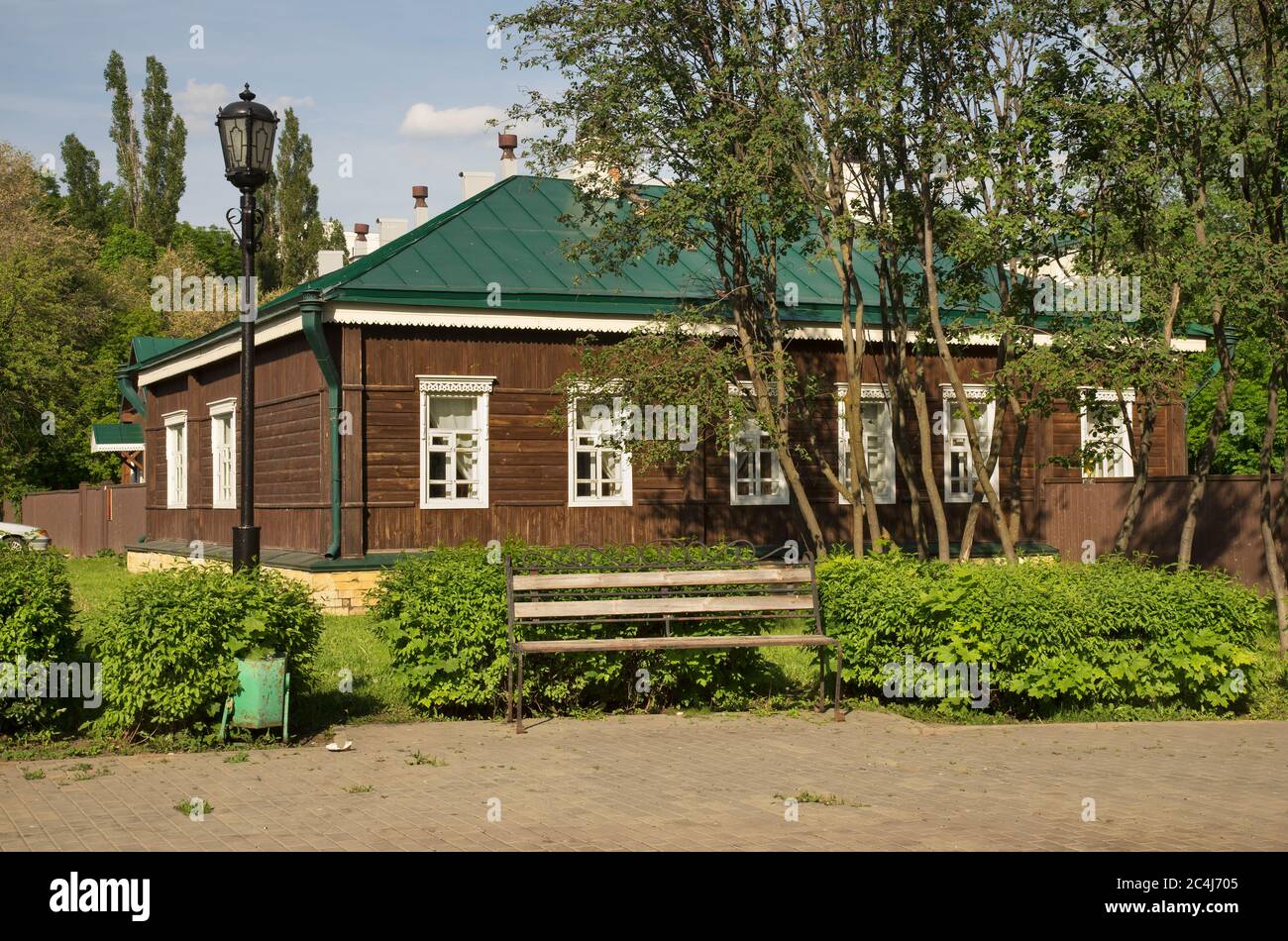 Memorial House - Museum von Georgi Plechanow in Lipezk. Russland Stockfoto