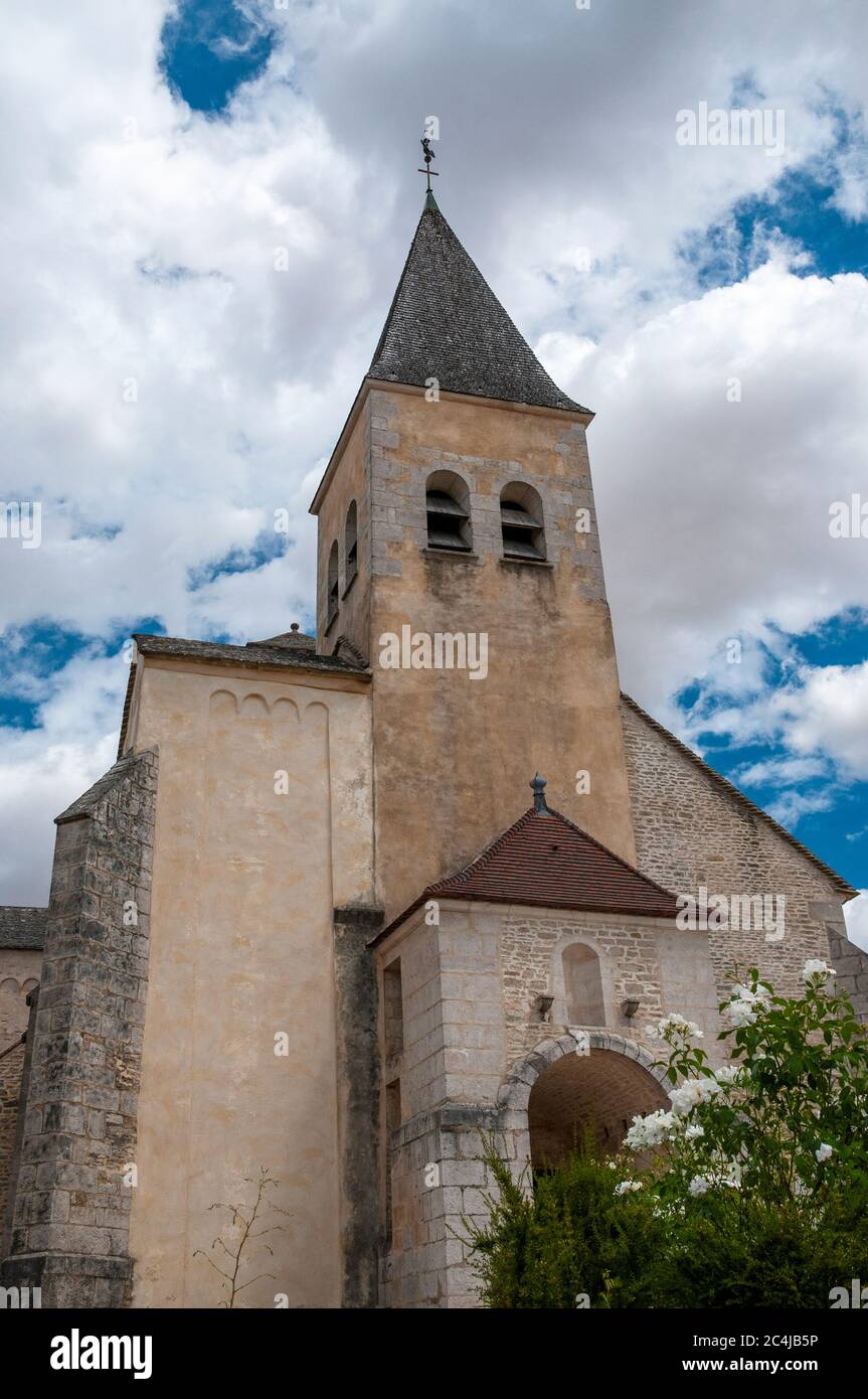 Kirche Saint-Vorles, Chatillon-sur-seine, Cote d’Or (21), Region Bourgogne-Franche-Comte, Frankreich Stockfoto