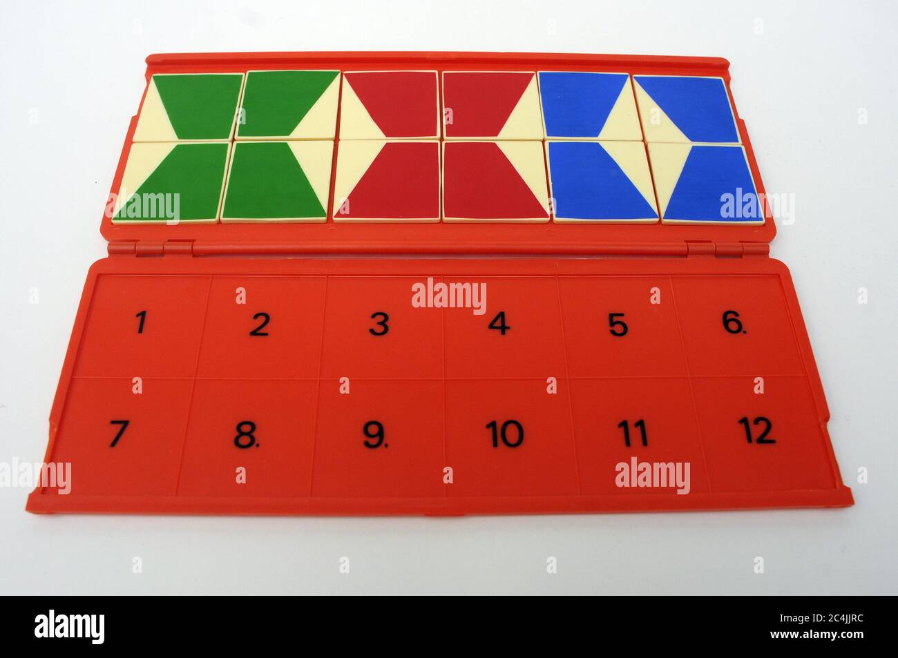 Konzentrationsspiel, ARCO pädagogisches System Stockfoto