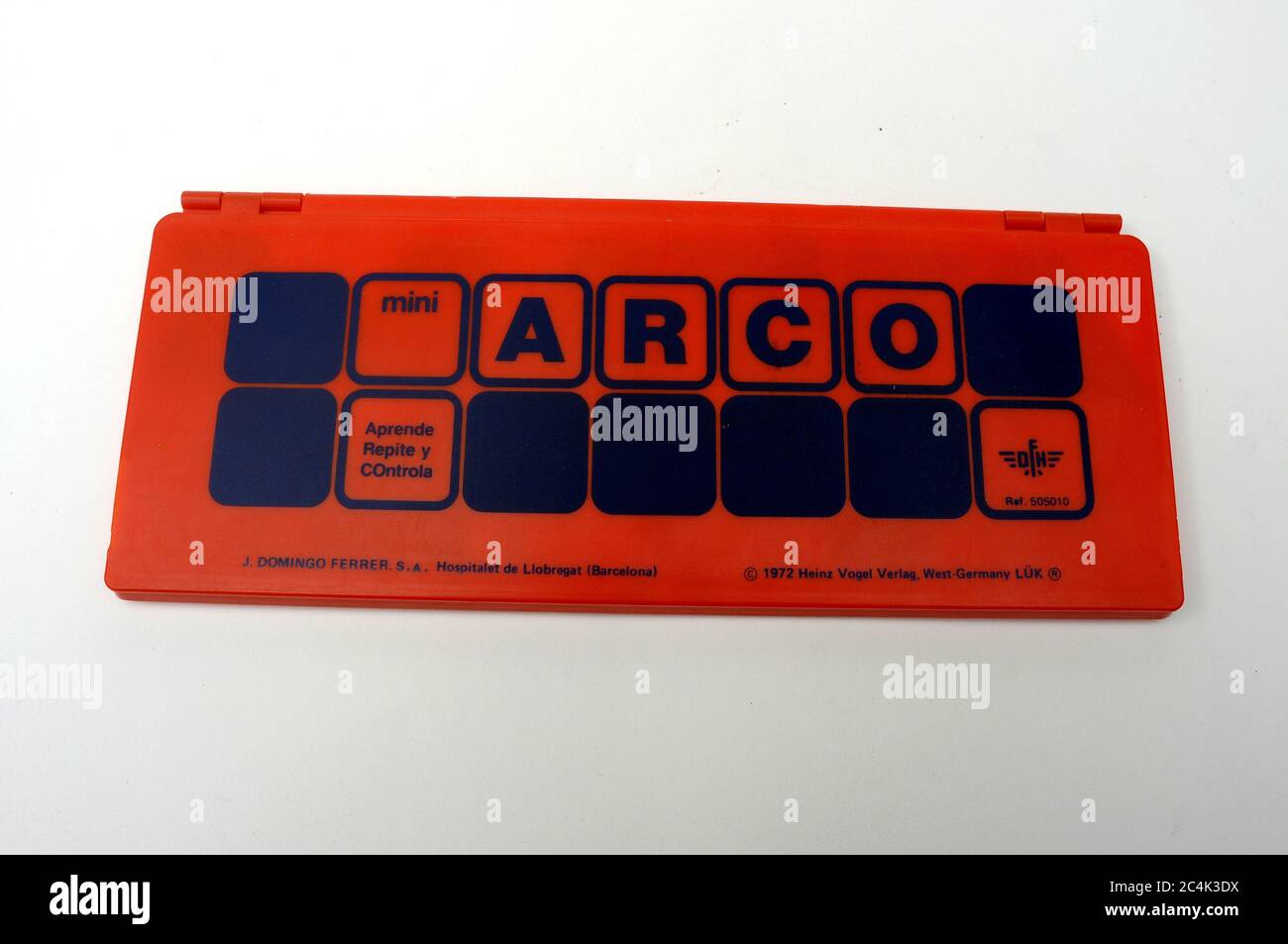 Konzentrationsspiel, ARCO pädagogisches System Stockfoto