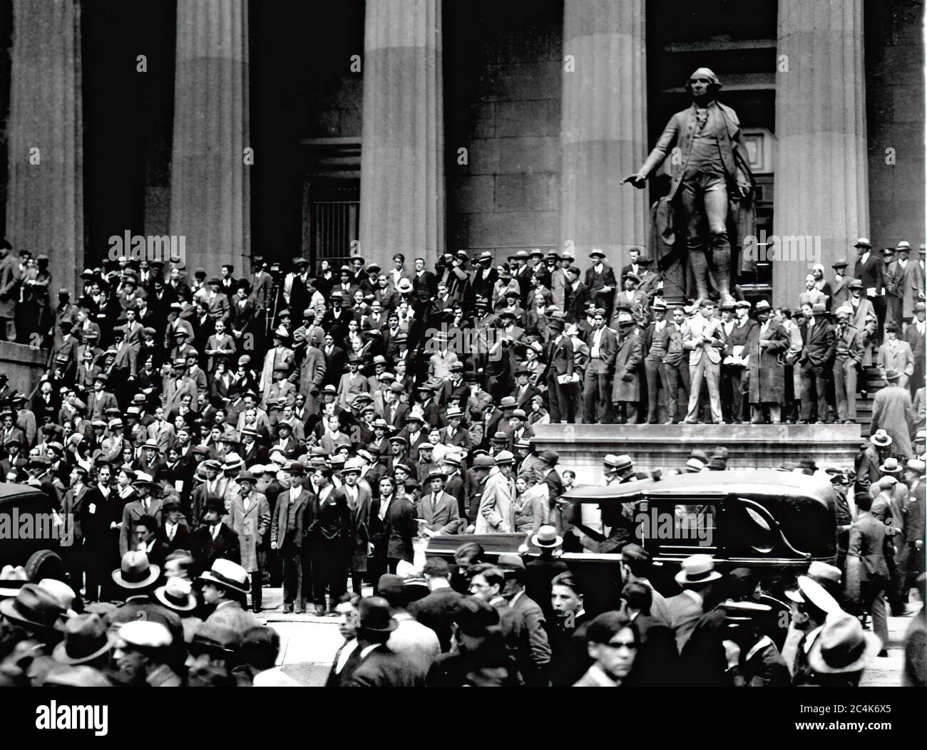 Große Depression in den USA Stockfoto